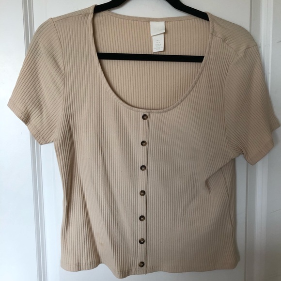 Beige H&M Top - Picture 1 of 1